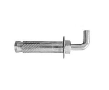 ČELIČNA RAVNA KUKA 12*110MM M8 - BOJA S12*110V