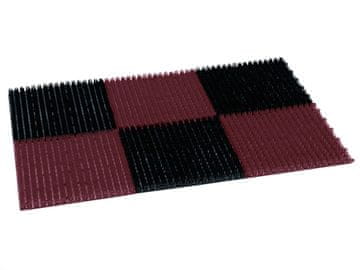 Vimar Plastični otirač od trave, 6 dijelova, 36*55 cm crno/smeđi - otirač 67991