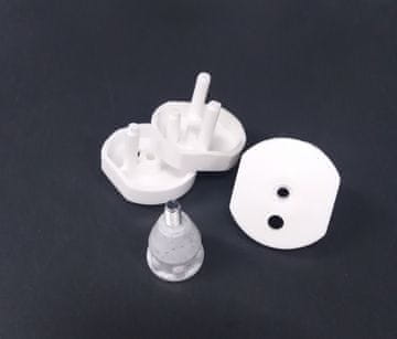 SET POKLOPCA ZA ELEKTRIČNU UTIČNICU = 3 KOMADA - E+54-0199