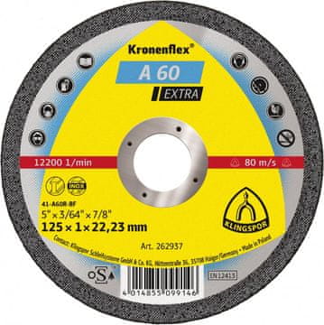 Ravni disk A60EX T1A 115*1.0*22 262936 - T1A 115 1 K