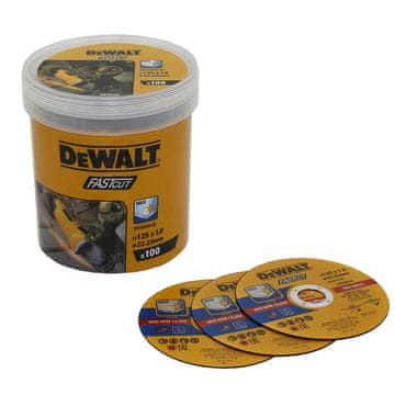 DeWalt INOX REZNI PLOČ 125*22,2*1 MM 100 KOM - DW DT20540