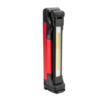 PRO LED RADIONIČKA SVJETILJKA S PUNJIVOM BATERIJOM, SKLOPIVA, 400LM - 100-OS-221