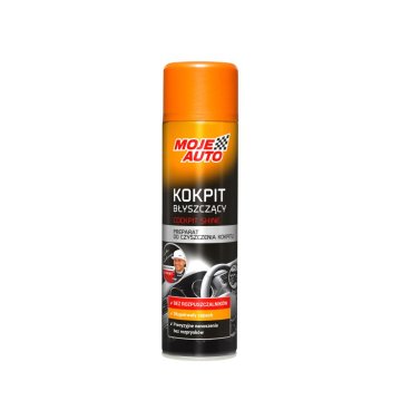 Moje Auto Sjajna boja za kokpit 600 ml crna - bis 19-113