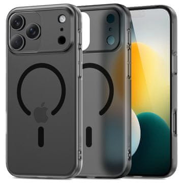 Tech-protect MagSlim MagSafe maska za iPhone 17 Pro Max, crno