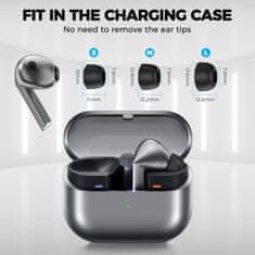 Tech-protect Ear Tips zamjenske gumice za Samsung Galaxy Buds 3 Pro 3 kom, sive