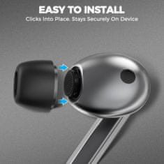 Tech-protect Ear Tips zamjenske gumice za Samsung Galaxy Buds 3 Pro 3 kom, sive
