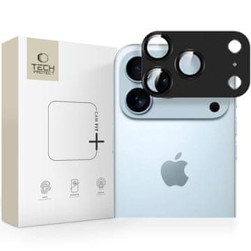 Tech-protect CamFull zaštitno staklo za kameru za iPhone 17 Pro Max, crno
