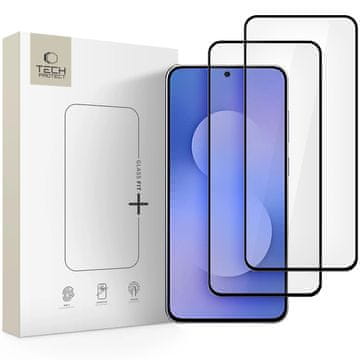 Tech-protect Glass Fit 2x zaštitno staklo za Samsung Galaxy S25 FE, crno