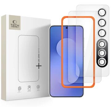 Tech-protect Easy Set 3x zaštitno staklo za Samsung Galaxy S25 FE