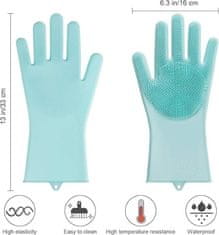 HARLEY® Silikonske rukavice za njegu, čišćenje i kupanje pasa i mačaka | FURMITTS