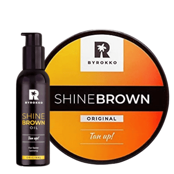 Byrokko Byrokko shine brown i olejek opalający 150 ml