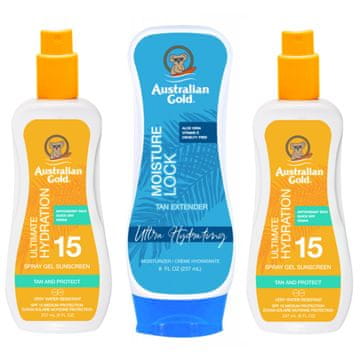 Australian Gold Australian gold x2szt gel u spreju spf15 i moisture lock