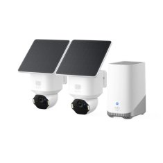 Anker Eufy Security SoloCam E42 komplet 2 kamere + HomeBase 3 baza + 2 solarna panela