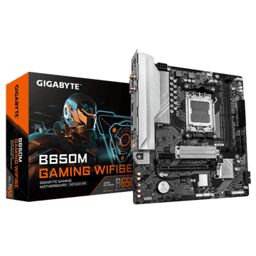 Gigabyte B650M GAMING WIFI6E, DDR5, SATA3, USB3.2Gen1, HDMI, 2.5GbE, Wi-Fi 6E, AM5 mATX
