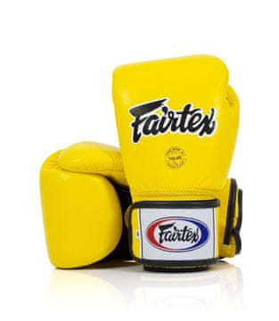 Fairtex Fairtex bokserske rukavice od prirodne kože BGV1 breathable žute 10oz