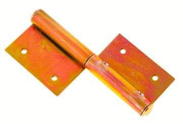 Pocinčana šarka za vrata 120MM desna - zaw D120 ZN