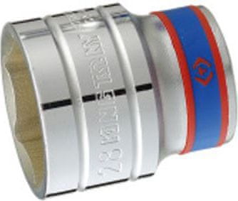 Kromirani kratki 6-kraki nasadni ključ 1/2'' 7MM*38MM - KY433507MR