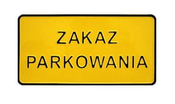 PLOČA 15*29 CM ZABRANJENO PARKIRANJE - TABLICA C5