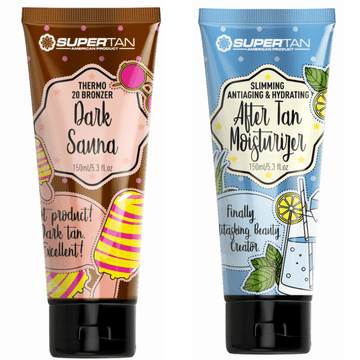 Supertan dark sauna + after tan po opalaniu gratis