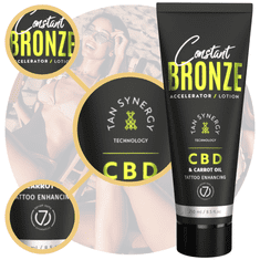 7suns 7suns Constant Bronze CBD i ulje mrkve ubrzivač losiona 250ml