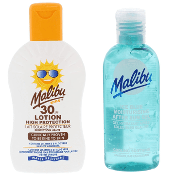 Malibu Malibu balzam za djecu spf30 200ml i gel nakon sunčanja 100ml