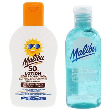 Malibu Malibu kids balzam za djecu spf50 200ml i gel poslije sunčanja 100ml
