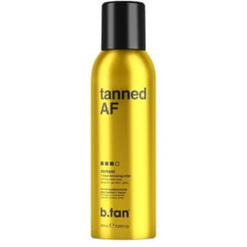b.tan Tanned Af Bronzing Mist sprej za samotamnjenje 207 ml