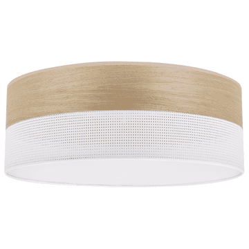 Stropna lampa wood plexi bijela 40cm hrast zlatni