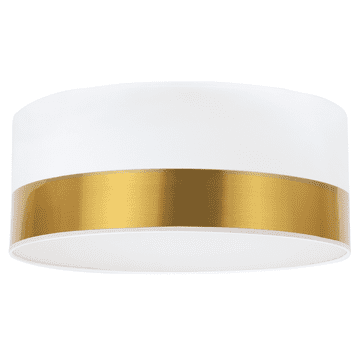 GH ELEGANCE PLEXI STROPNA LAMPA BIJELO-ZLATNA 40CM E27