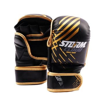 Stormcloud rukavice za mma lynx sparingowe crno-zlatne 7oz s