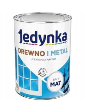 ALKIDNI EMAJL ZA DRVO I METAL BIJELI MAT 0,9L - 5EMAL.BIM0,9
