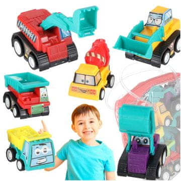 Ikonka Aga Građevinski strojevi 6 komada