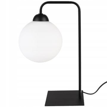 GH CRNA LED KUGLASTA STOLNA LAMPA 15 cm
