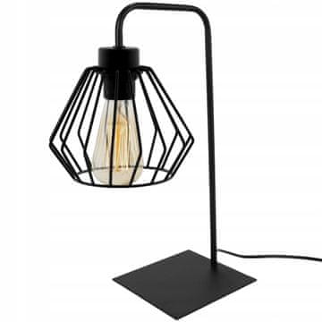 GH STOJEĆA NOĆNA STOLNA LAMPA WICIAK CRNA LED