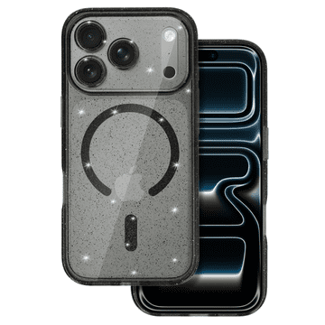 Onasi Silikonska maskica Glitter MagSafe za iPhone 17 Pro Max