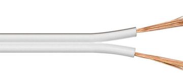 MicroConnect Zvučnički kabel, 25m, 2x2,5mm2, bijeli