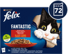 Felix Fantastična mokra hrana za mačke, govedina, piletina, zec i janjetina, u želeu 6*12x85g (72x85g)