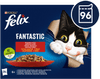 Felix hrana za mačke Fantastic piletina, govedina, zec, janjetina u želeu, 96 x 85 g