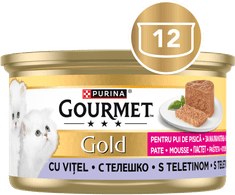 Gold Junior pašteta za mačke, teletina