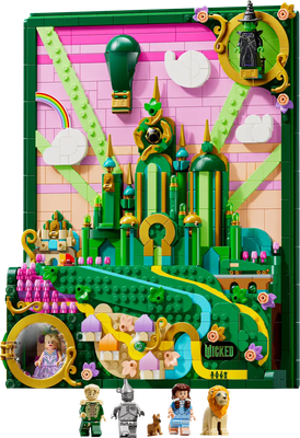 Wicked 75685 Stenska umetnina Emerald City