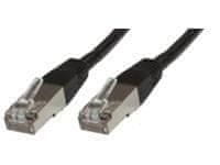 MicroConnect F/UTP CAT5e kabel 2m, crni, PVC