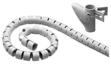 MicroConnect Cable Eater 2,5meter Siva