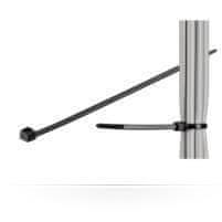 MicroConnect Vezice za kabel, 100 kom, crne, 292mm X 3,5mm