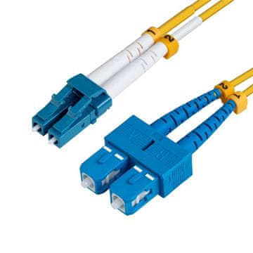 MicroConnect Optički patch kabel - LC/UPC-SC/UPC 5m OS2