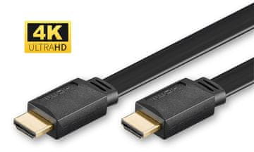MicroConnect HDMI High Speed ravni kabel, 1,5m