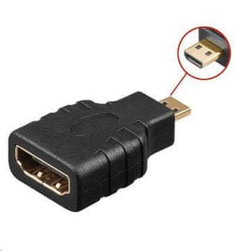 MicroConnect HDMI 19 - HDMI 19 D F-M Micro