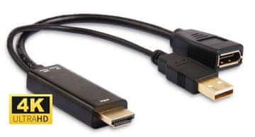 Adapter HDMI - Displayport M-F