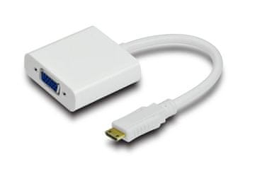 MicroConnect Adapter Mini HDMI 19C na VGA M-F