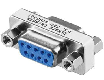 MicroConnect RS232 mini adapter za promjenu spola DB9 ženski/ženski