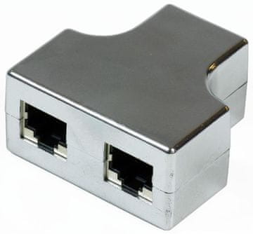 MicroConnect Y-adapter RJ45 na 2xRJ45 F/F 8P